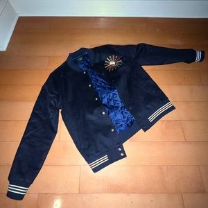 JACKET WITH FRONT AND BACK ARTWORK - Bomber Jacket